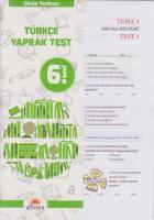 Güneş 6. Sınıf Türkçe Yaprak Test