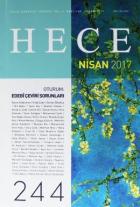 Hece Aylık Edebiyat Dergisi Sayı:244 Nisan 2017