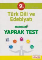 Inovasyon 9. Sınıf Türk Dili ve Edebiyatı Çek Kopar Yaprak Test
