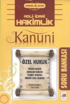 İstanbul Kariyer Adli İdari Hakimlik Özel Hukuk Soru Bankası Kanuni