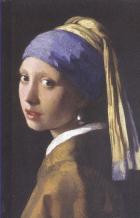 Johannes Vermeer : Girl With a Pearl Earring Küçük Boy
