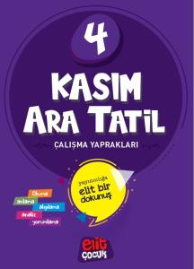 Elitçocuk 4.Sınıf Kasım Ara Tatil Çalışma Kitabı