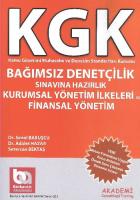 KGK Bağımsız Denetçilik Sınavına Hazırlık Kurumsal Yönetim İlkeleri ve Finansal Yönetim