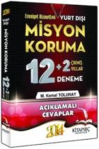 Kitapseç Misyon Koruma 12 Deneme Sınavı + Çıkmış sorular Mustafa Kemal Tolunay 2014