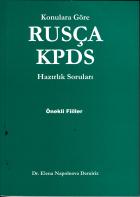 Konulara Göre Rusça KPDS Hazırlık Soruları Önekli Fiiller