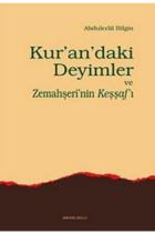 Kurandaki Deyimler ve Zemahşerinin Keşşafı