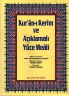 Kuranı Kerim ve Açıklamalı Yüce Meali Rahle Boy Üçlü