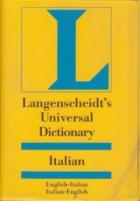 Langenscheidt’s Universal Dictionary Italian (Cep Boy)