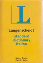 Langenscheidt Standard Dictionary Italian