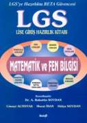 LGS Lise Giriş Hazırlık Kitabı Matematik ve Fen Bilgisi
