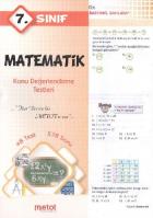 Metot 7. Sınıf Matematik Konu Değerlendirme Testleri