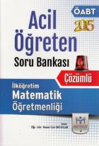 Müfredat 2015 ÖABT İlköğretim Matematik Öğretmenliği Soru Bankası