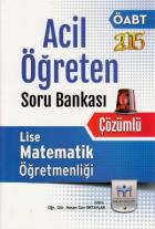 Müfredat 2015 ÖABT Lise Matematik Öğretmenliği Soru Bankası