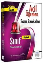 Müfredat 2016 ÖABT Sınıf Öğretmenliği Acil Öğreten Çözümlü Soru Bankası