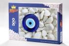 Obje Serisi - Nazar Boncuğu ve Taşlar 500 Parça Puzzle