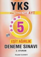 Palme YKS AYT Eşit Ağırlık 5 Deneme Sınavı