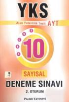 Palme YKS AYT Sayısal 10 Deneme Sınavı 2. Oturum