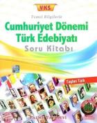 Palme YKS Cumhuriyet Dönemi Türk Edebiyatı Soru Kitabı 2. Oturum