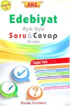 Palme YKS Edebiyat Açık Uçlu Soru Cevap Kitabı