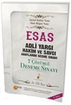 Pelikan ESAS Adli Yargı Hakim ve Savcı Adaylarını Seçme Sınavı 7 Çözümlü Deneme Sınavı