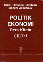Politik Ekonomi ( Cilt 1 )