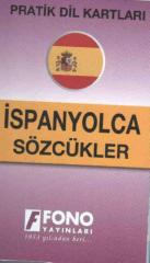 Pratik Dil Kartı İspanyolca Sözcükler