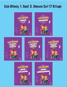 Çok Bilmiş 1. Sınıf 2. Dönem Set ( 7 Kitap )