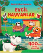 Renkli Çıkartmalarla Evcil Hayvanlar