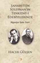 Şahabettin Süleymanın Tenkidat-ı Edebiyelerinde Hippolyte Taine Tesiri