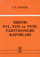 Sbkp ( B )  Parti Kongre Raporları Xvı. , Xvıı. ,