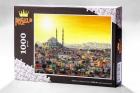 Şehirler ve Yapılar Serisi - Fatih Camii 1000 Parça Puzzle