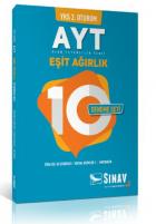 Sınav AYT Eşit Ağırlık 10 Deneme Seti 2. Oturum