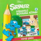 Şirinler Hikayeli Boyama Kitabı 4 Vahşi Şirin