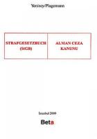 Strafgesetzbuch / Alman Ceza Kanunu