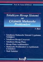 Tekdüzen Hesap Sistemi ve Çözümlü Muhasebe Problemleri (Orta Boy)