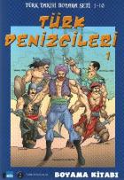 Türk Tarihi Boyama Seti-02: Türk Denizciler-1