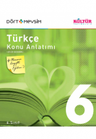 Kültür Yayıncılık 6. Sınıf Dört Mevsim Türkçe Konu Anlatımı