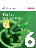 Kültür Yayıncılık 6. Sınıf Dört Mevsim Türkçe Soru Bankası
