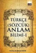 Türkçe (Sözcük) Anlam Bilimi 1