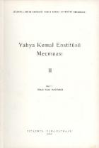 Yahya Kemal Enstitüsü Mecmuası-II