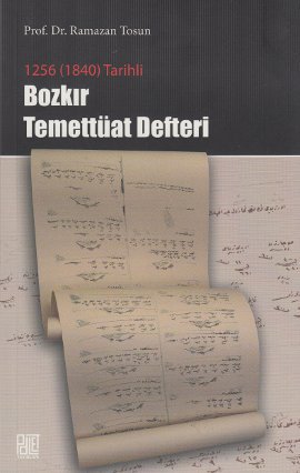 1256 (1840) Tarihli Bozkır Temettüat Defteri %17 indirimli Ramazan Tos