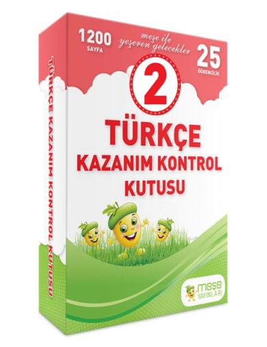 Meşe 2.Sınıf Türkçe Kazanım Kontrol Kutusu