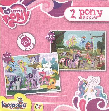 2 Pony Puzzle 6806 %17 indirimli Kolektif