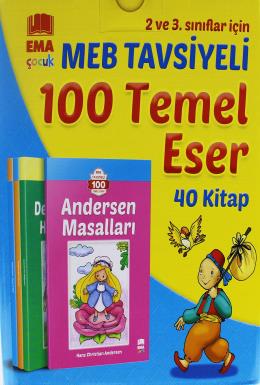 2.ve 3.Sınıflar İçin MEB Tavsiyeli 100 Temel Eser Seti (40 Kitap Takım)