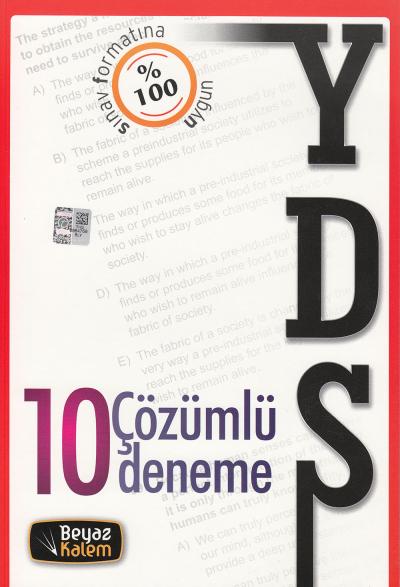 2014 YDS 10 Çözümlü Deneme