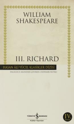 III.Richard-Ciltli %30 indirimli William Shakespeare