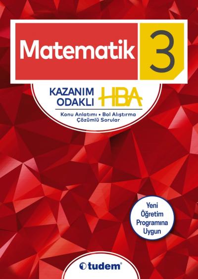 Tudem 3. Sınıf Matematik Kazanım Odaklı HBA