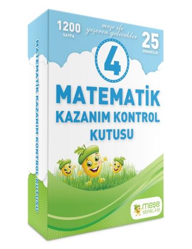 Meşe 4.Sınıf Matematik Kazanım Kontrol Kutusu