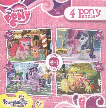 4 Pony Puzzle 6803 %17 indirimli Kolektif