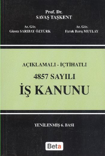 4857 Sayılı İş Kanunları